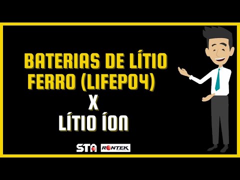Baterias de Lítio Ferro LIFEPO4 x Lítio Íon