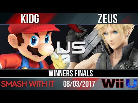 SWI 90 - KidG (Mario) vs. Zeus (Cloud) - Winners Finals - Smash Wii U