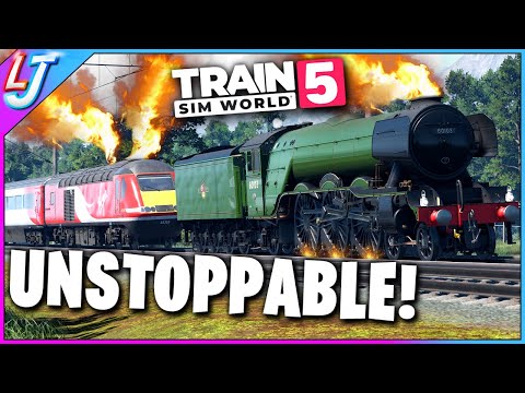 Train Sim World 5 - Can Scotsman Stop A RUNAWAY Class 43 HST?