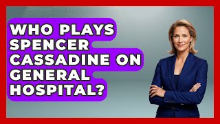 Who Plays Spencer Cassadine On General Hospital - Soap Opera Insider