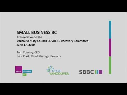 Council COVID-19 Recovery Committee meeting - June 17, 2020
