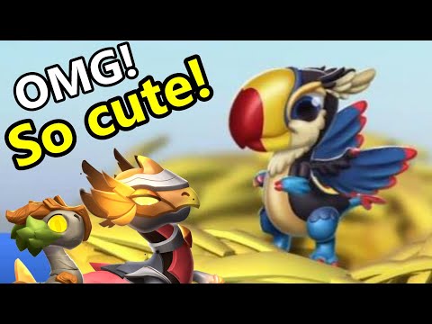 New FIRE MAGE DRAGON + TOUCAN Dragon Hatching! Upcoming Events Schedule! - DML #1452