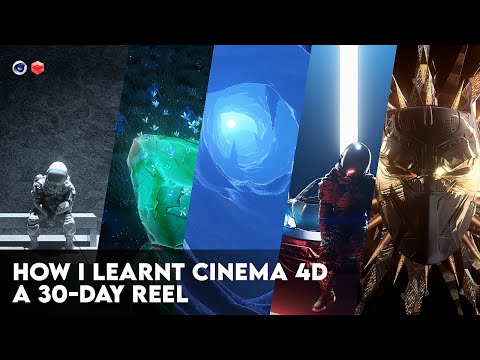 30 Days of Learning Cinema 4D | How I created a daily render for 30 days