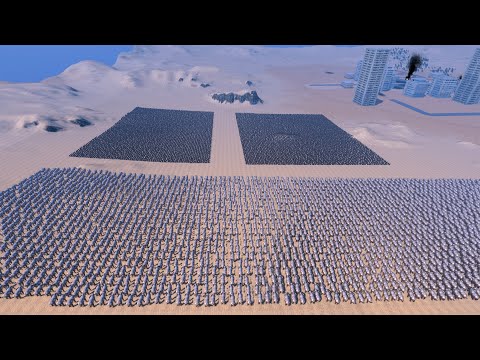 ELEPHANTS vs BERSERKERS - Ultimate Epic Battle Simulator UEBS