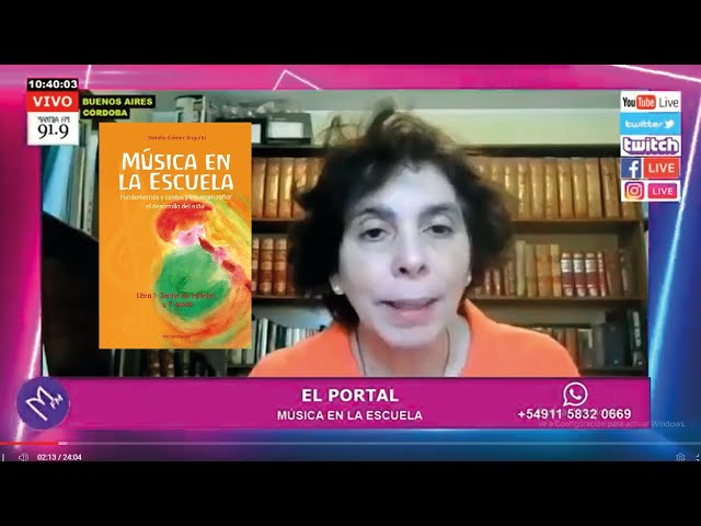 Vídeo relacionado con Música en la escuela;Fundamentos y cantos para acompañar el desarrollo del niño, libro 3: 4º y 5º grado