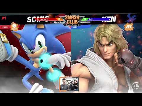 Smash Club #85 - LucasTrupa (Sonic) vs Baki (Ken, Kazuya) - Losers Round 6