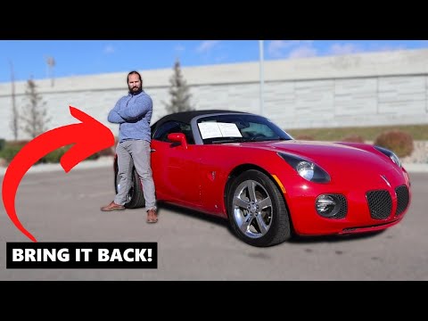 General Motors USED TO Build QUALITY CARS! //Pontiac Solstice//
