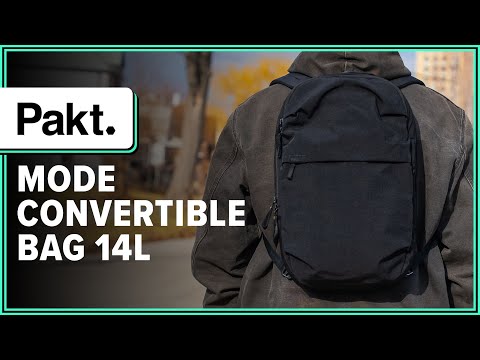 Pakt MODE Convertible Bag 14L Review (1 Month of Use)
