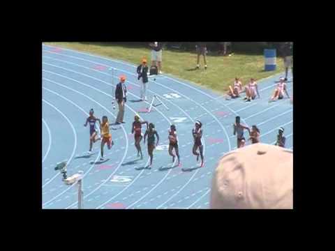 2012 IHSA Girls State Meet - 3A 100m Final