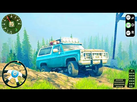 Offroad Jeep Hill Climbing 4x4 Racing - SUV Jeep Prado Driving game 2020 - Android GamePlay