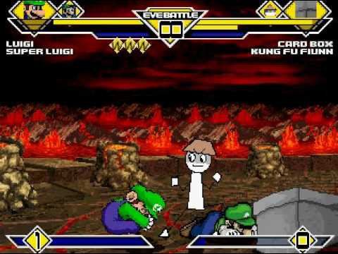 Luigi's MUGEN Survival Part 1!!!