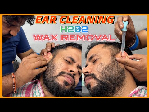 H2O2 Ear Cleaning and Wax removal Ear Wash by Barber SHAMBOO