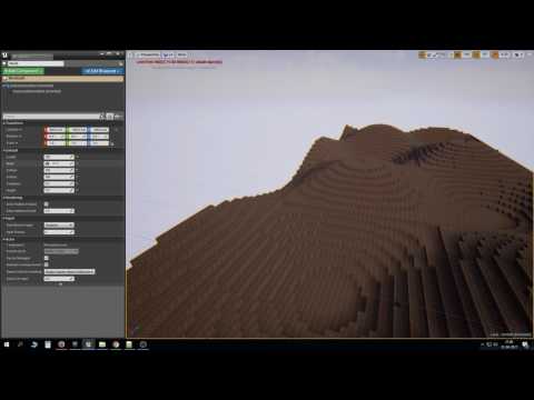 AlenLoebUE4 - UE4 WIP Minecraft terrain generation version 1. Tell me if you want to see a tutorial about this.