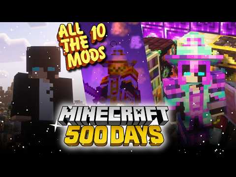 I Spent 500 Days in All the mods 10, This is what happened.