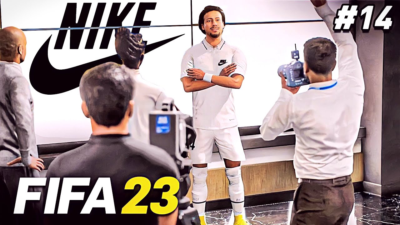 FECHEI UM CONTRATO COM A NIKE !!! - MODO CARREIRA JOGADOR FIFA 23 - Parte 14