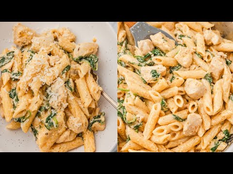 Creamy Garlic chicken Pasta