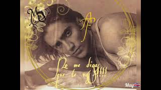 Alejandro Fernandez &quot;No me digas que te vas &quot;