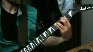 Bled to death-Six feet under- guitar cover by Matt Kannibal Flames