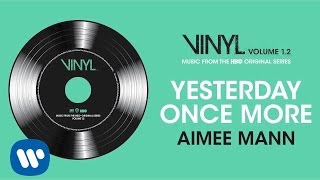 Aimee Mann - Yesterday Once More [Official Audio]