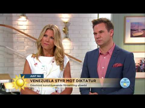 Valet i Venezuela: "Läget är fruktansvärt allvarligt" - Nyhetsmorgon (TV4)