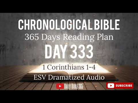 Day 333 - ESV Dramatized Audio - One Year Chronological Daily Bible Reading Plan - Nov 29