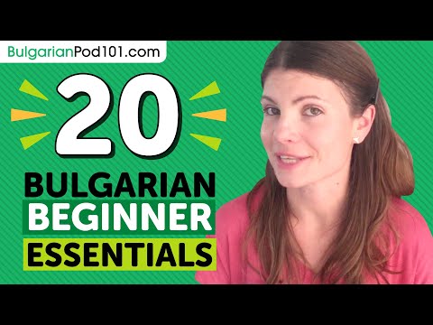20 Beginner Bulgarian Videos You Must Watch | Learn Bulgarian