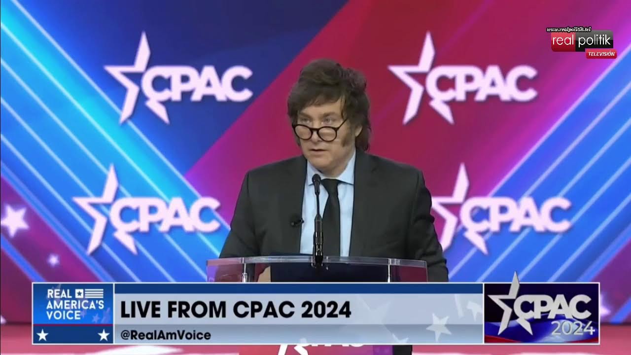 Javier Milei en la Cumbre de la CPAC: "No dejen avanzar al socialismo"