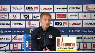 Point presse : Bećir Omeragic avant MHSC vs FC Nantes