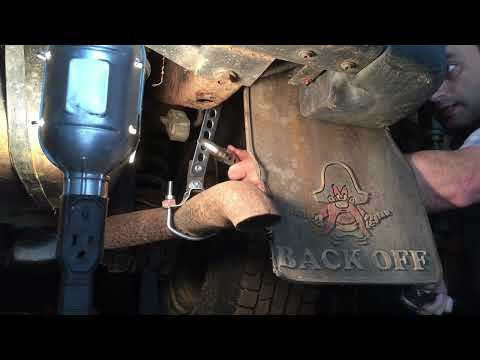 How to muffler repair - hanger repair -muffler shop