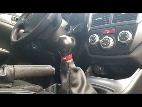 Cobb Shift Knob Install on 08-14 WRX