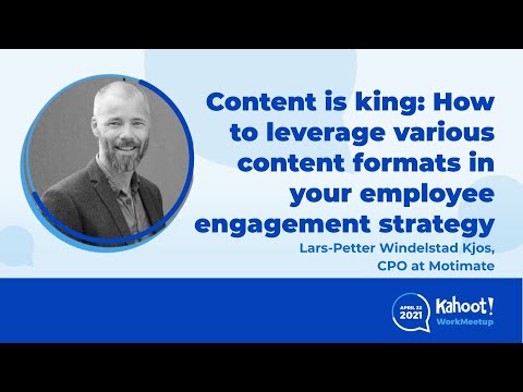 How to leverage various content formats in your employee engagement strategy