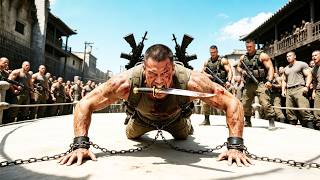 Prison Action Movie: Lowly POW crushes elite Japanese warriors! Escapes and kills an entire company.