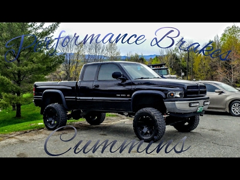 Dodge Ram 2500/3500 Cummins: Upgraded Brakes For 2001.5 ONLY