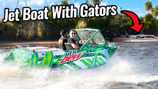 Jet Boating In Gator Infested Water!