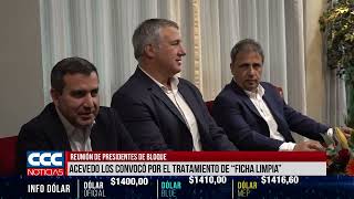 REUNIÓN DE PRESIDENTES DE BLOQUE
