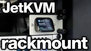 The JetKVM has a rackmount—designed locally, sight unseen!