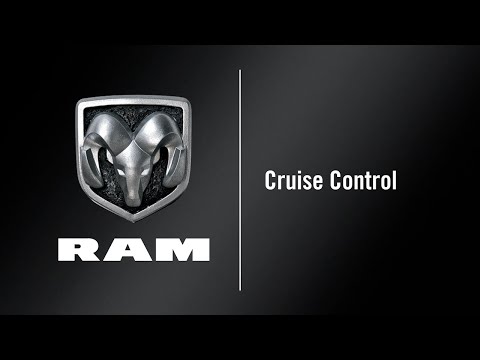 Cruise Control | How To | 2021 Ram ProMaster