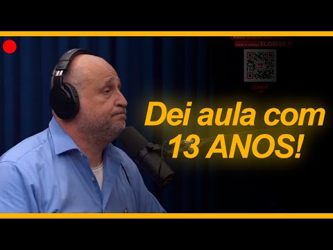 ELE COMEÇOU A DAR AULA COM 13 ANOS! - Flow Podcast com Professor Clóvis de Barros Filho