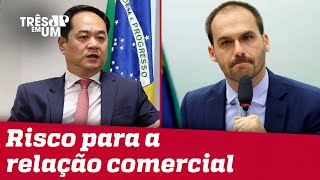 China repudia acusações de Eduardo Bolsonaro