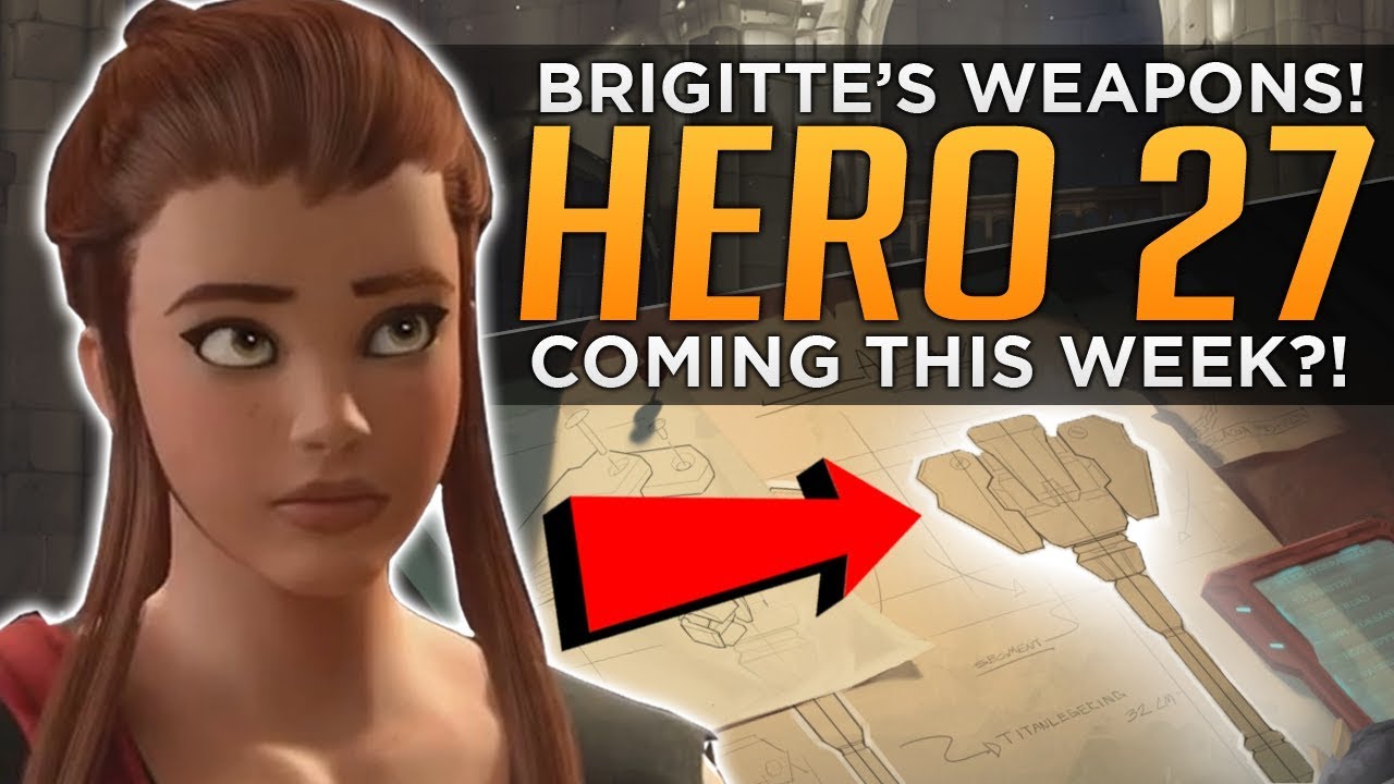 Overwatch: NEW Hero 27 Weapons TEASED! - Brigitte Coming This WEEK!?