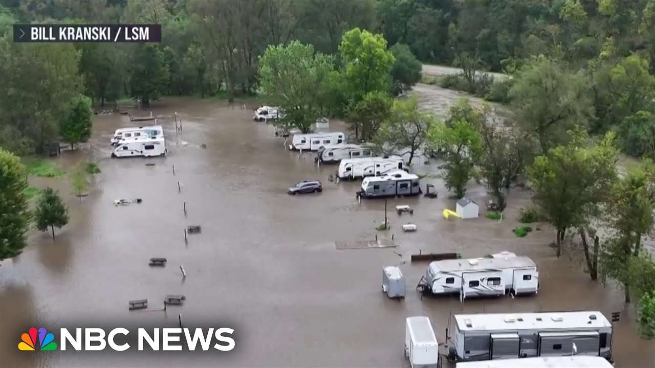 Upper Midwest flooding forces evacuation alerts for millions after 8 inches of rain