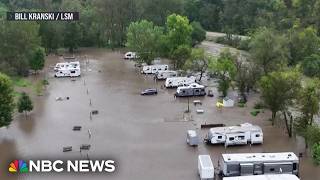 Upper Midwest flooding forces evacuation alerts for millions after 8 inches of rain