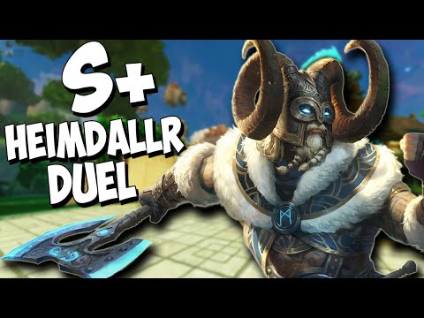 TRYING OUT HEIMDALLR IN A CUSTOM ADC DUEL! IS HE S+?! - Masters Ranked Duel - SMITE