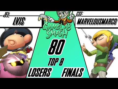 GameLab-Smash #80 Lvis (Metaknight) Vs Marvelous Marco (Toon Link)