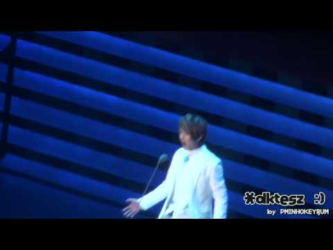 101226 Onew solo his OPERA in SHINee 1st Concert in Japan