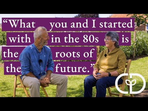 40 years of growing and learning, Jekka McVicar and Charles Dowding in Conversation