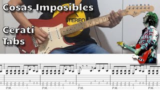 Gustavo Cerati - Cosas imposibles | Guitar Tabs
