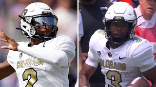 Shedeur Sanders finds Dylan Edwards for a 75-YD TD in his Colorado debut 😤 | ESPN College Football
