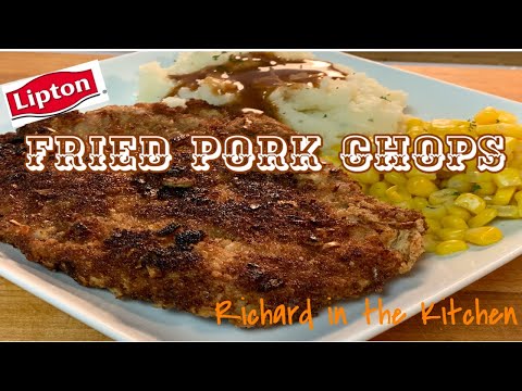 LIPTON ONION SOUP FRIED PORK CHOPS | RICHARD IN THE...