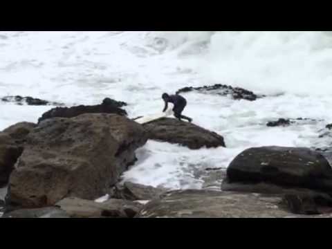 The Lazy Surfer gets the Wipeout